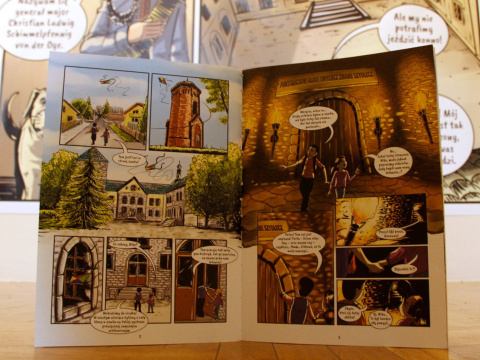 Komiks „ Zamek z wody i mgły” Komiks „ Zamek z wody i mgły”