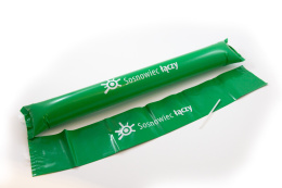 Nadmuchiwana pałka kibica z logo Sosnowca