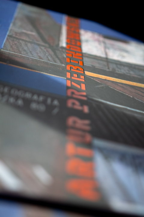 katalog do wystawy Artur Przebindowski MOJA PRYWATNA GEOGRAFIA / GRUNWALDZKA 80.